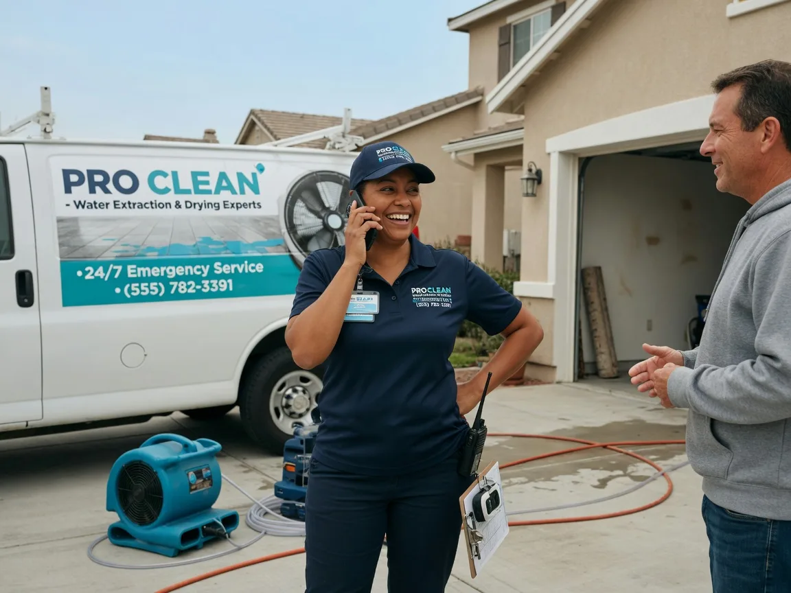 Water Extraction & Drying Hinkley, CA FAQs